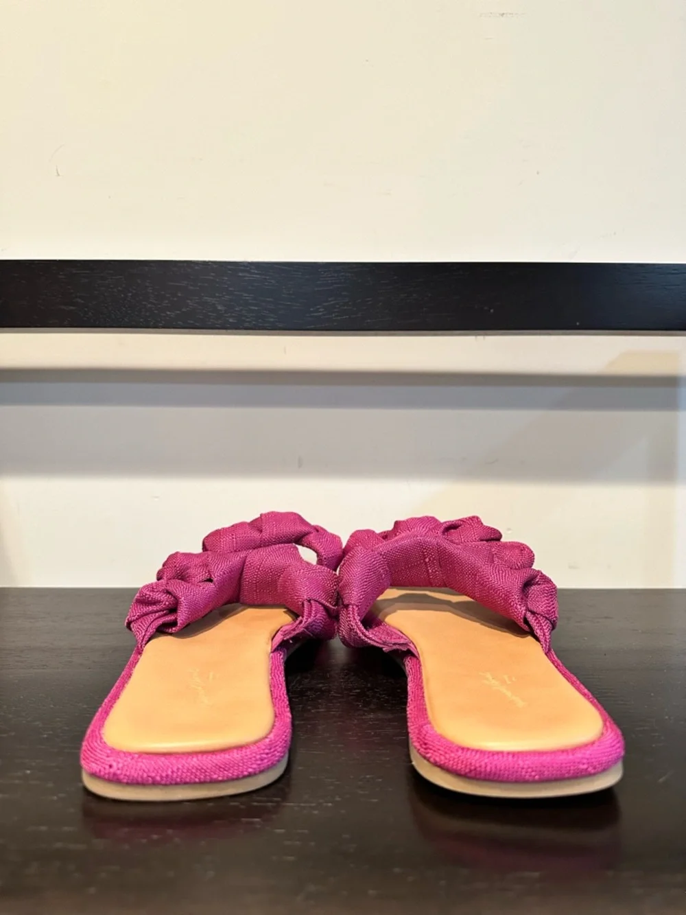 Universal Thread Meg Knotted Slide Sandals Pink Size 8 NWOT